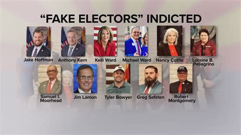 who are the fake electors in arizona